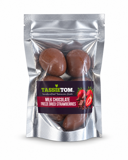 Milk Chocolate Freeze-Dried Strawberries