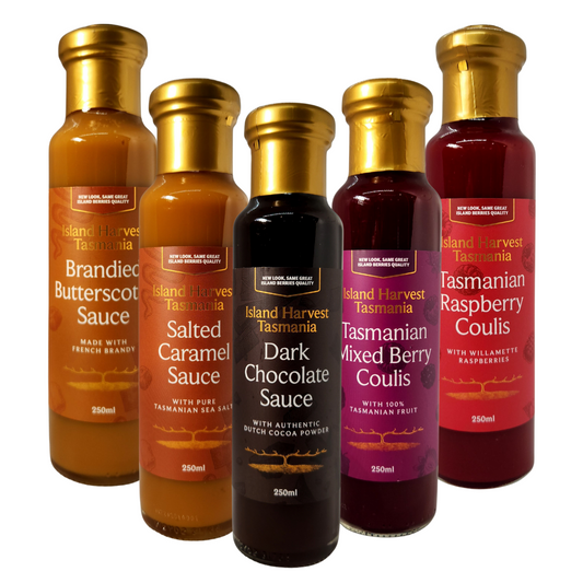 Select Any 4 Sauces or Coulis